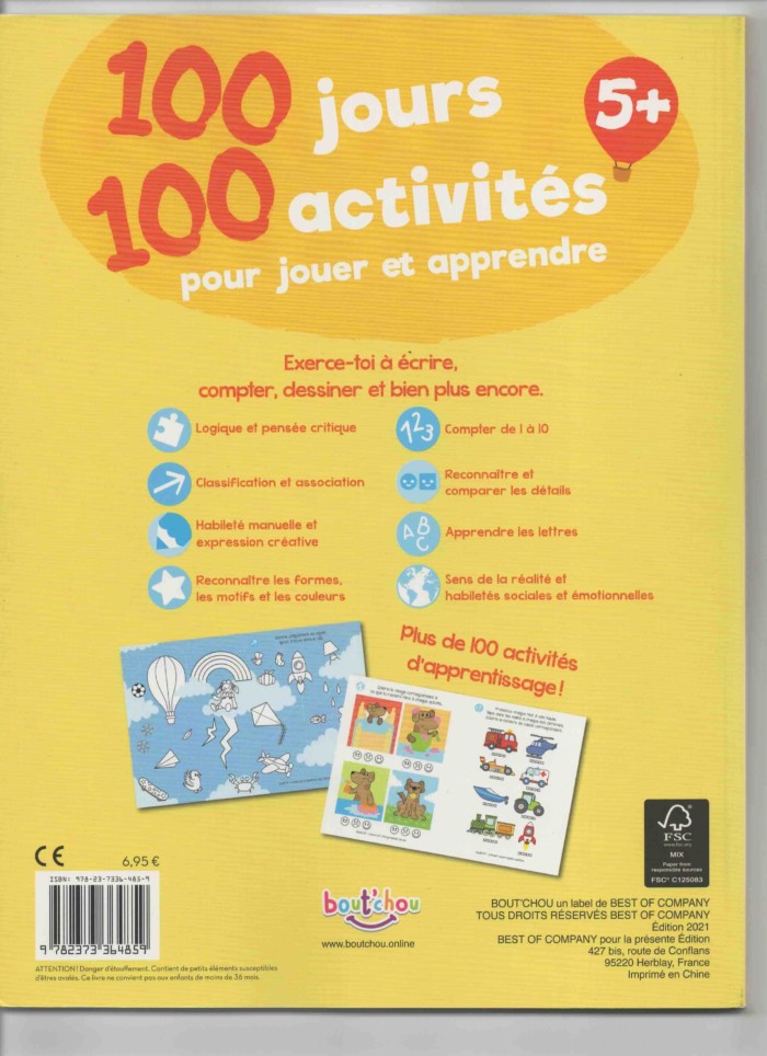100 jours 100 activités pour jouer et apprendre – Image 4