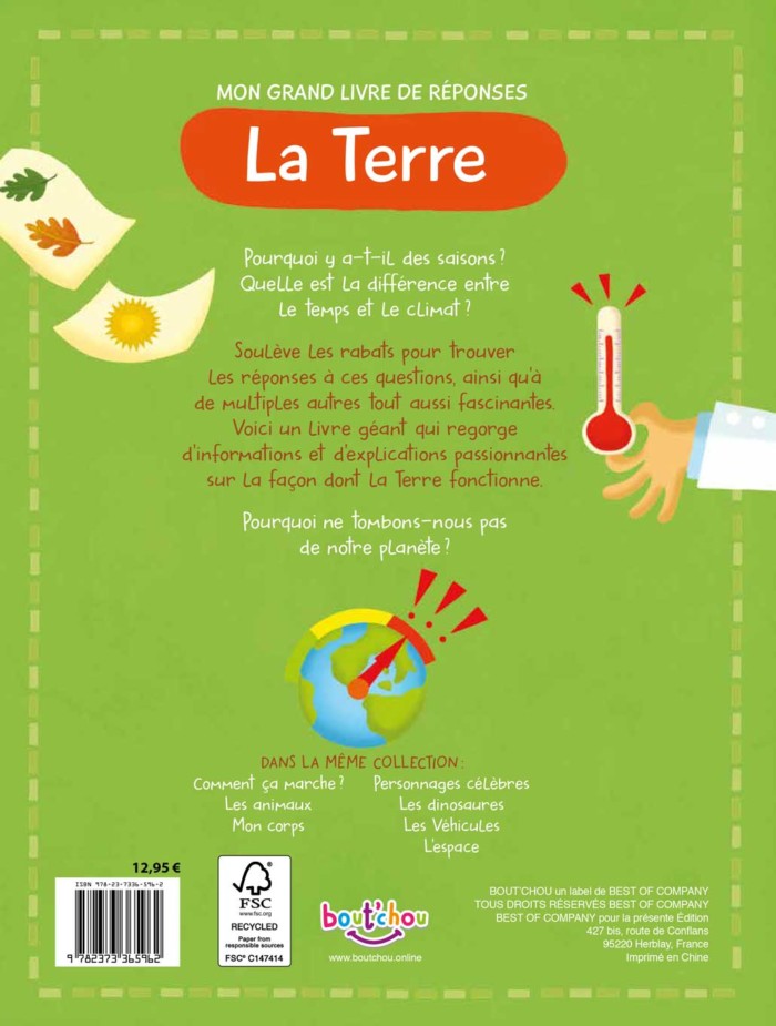 Mon grand livre de réponses : la terre – Image 2